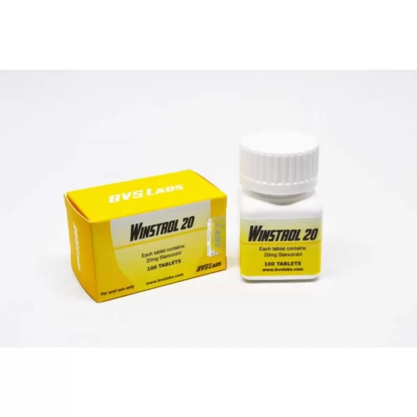 Bvs Labs Strombafort Winstrol 100 Tablet 20mg