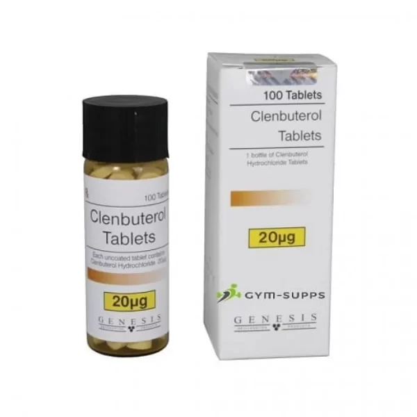 Genesis Meds Clenbuterol 100 Tablet 20mcg