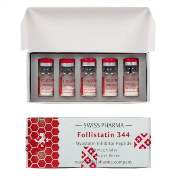 Swiss Pharma Follistatin 344 Myostatine 1mg 5 Flakon