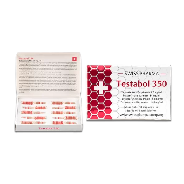 Swiss Pharma Testosteron Mix Sustanon 350mg 10 Ampul