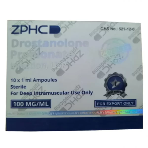 ZPHC Pharma Drostanolone Propionate Masteron 100 mg 10 Ampul